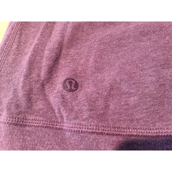 Lululemon In A Cinch purple reversible cowl neck sweatshirt - no tag - 4 / 6 ? - Picture 4 of 8